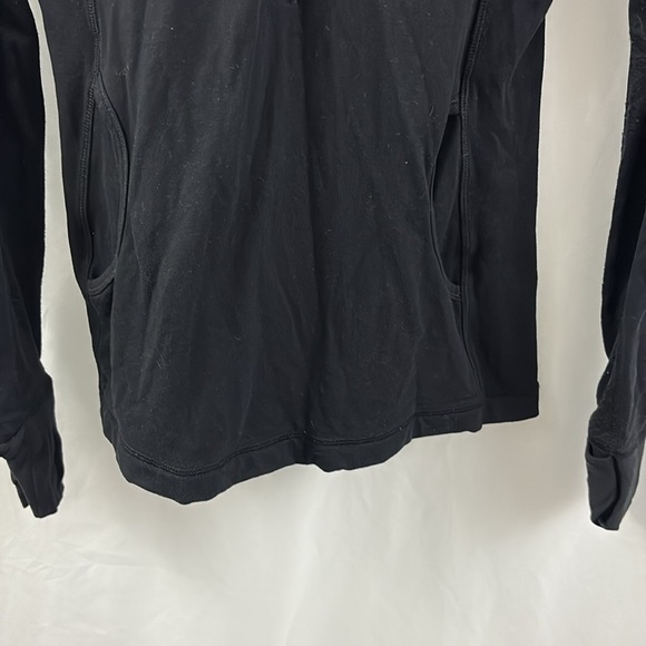 Lululemon Run Your Heart Out Size Medium Black Pullover - Picture 3 of 11